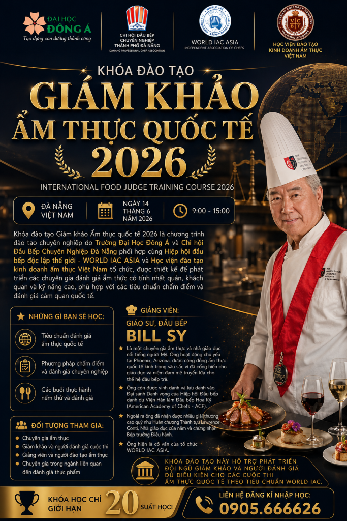 KHOÁ ĐÀO TẠO GIÁM KHẢO QUỐC TẾ 2026